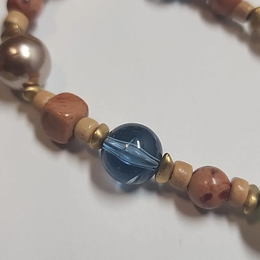 Liz Claiborne Elegant Multicolor Beaded Necklace